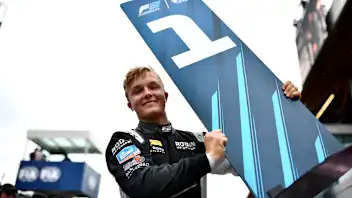 MONTREAL, QUEBEC - MAY 24: Race winner Martinius Stenshorne of Norway and Rodin Motorsport (14)