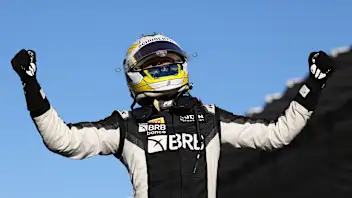 MADRID, SPAIN - SEPTEMBER 12: Race winner Pedro Clerot of Brazil and Rodin Motorsport (17)