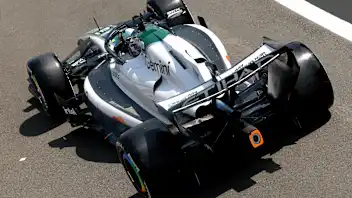 NORTHAMPTON, ENGLAND - JULY 03: Oscar Piastri of Australia driving the (81) McLaren MCL40 Mercedes