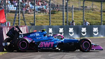 BUDAPEST, HUNGARY - JULY 24: Franco Colapinto of Argentina driving the (43) Alpine F1 A526 Mercedes