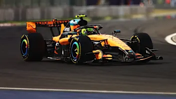 BUDAPEST, HUNGARY - JULY 26: Lando Norris of Great Britain driving the (1) McLaren MCL40 Mercedes