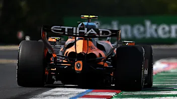 BUDAPEST, HUNGARY - JULY 26: Lando Norris of Great Britain driving the (1) McLaren MCL40 Mercedes