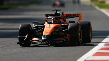 MEXICO CITY, MEXICO - OCTOBER 31: Oscar Piastri of Australia driving the (81) McLaren MCL40