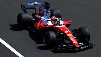 SHANGHAI, CHINA - MARCH 13: Charles Leclerc of Monaco driving the (16) Scuderia Ferrari SF-26 on