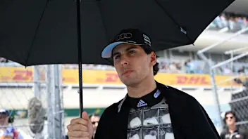 MIAMI, FLORIDA - MAY 02: Gabriel Bortoleto of Brazil and Audi F1 Team on the grid during the Sprint