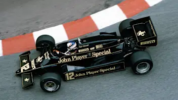 MONTE CARLO, MONACO - MAY 15: Nigel Mansell, Lotus 92 Ford during the Monaco GP at Monte Carlo on