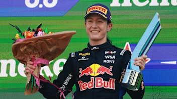 ZANDVOORT, NETHERLANDS - AUGUST 23: Race winner Alisha Palmowski of Great Britain and Campos Racing