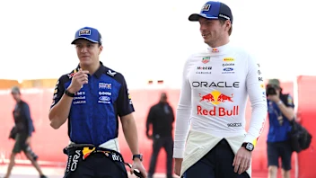 BAHRAIN, BAHRAIN - FEBRUARY 11: Isack Hadjar of France and Oracle Red Bull Racing and Max