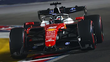 SINGAPORE, SINGAPORE - OCTOBER 10: Charles Leclerc of Monaco driving the (16) Scuderia Ferrari