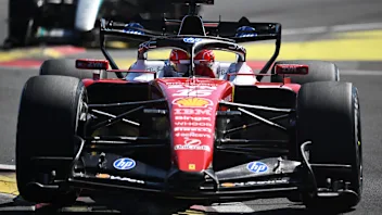 MADRID, SPAIN - SEPTEMBER 13: Charles Leclerc of Monaco driving the (16) Scuderia Ferrari SF-26 on