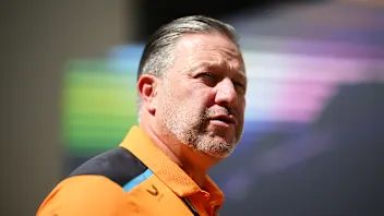 ABU DHABI, UNITED ARAB EMIRATES - NOVEMBER 23: McLaren Chief Executive Officer Zak Brown walks in