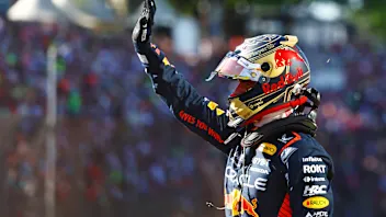 SAO PAULO, BRAZIL - NOVEMBER 04: Max Verstappen of the Netherlands driving the (1) Oracle Red Bull