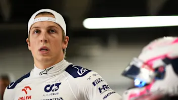 SUZUKA, JAPAN - SEPTEMBER 24: Liam Lawson of New Zealand and Scuderia AlphaTauri prepares to drive