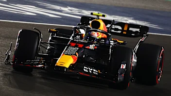 LUSAIL CITY, QATAR - OCTOBER 07: Sergio Perez of Mexico driving the (11) Oracle Red Bull Racing