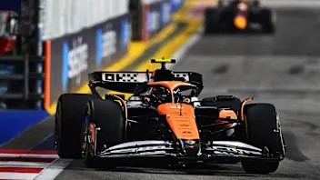 SINGAPORE, SINGAPORE - SEPTEMBER 21: Sir Lewis Hamilton of Great Britain, Mercedes F1 W15 during