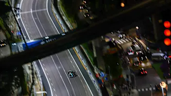 SINGAPORE, SINGAPORE - SEPTEMBER 20: Oscar Piastri of Australia driving the (81) McLaren MCL38