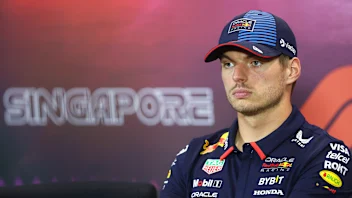 SINGAPORE, SINGAPORE - SEPTEMBER 19: Max Verstappen of the Netherlands and Oracle Red Bull Racing