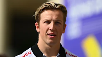 ABU DHABI, UNITED ARAB EMIRATES - DECEMBER 06: Liam Lawson of New Zealand and Visa Cash App RB