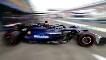 MELBOURNE, AUSTRALIA - MARCH 23: Alexander Albon of Thailand driving the (23) Williams FW46
