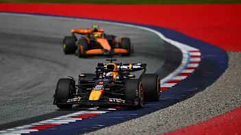SPIELBERG, AUSTRIA - JUNE 30: Max Verstappen of the Netherlands driving the (1) Oracle Red Bull
