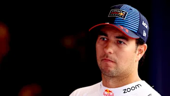 MONTREAL, QUEBEC - JUNE 07: Sergio Perez of Mexico and Oracle Red Bull Racing looks on in the