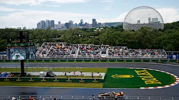 MONTREAL, QUEBEC - JUNE 07: Lando Norris of Great Britain driving the (4) McLaren MCL38 Mercedes on