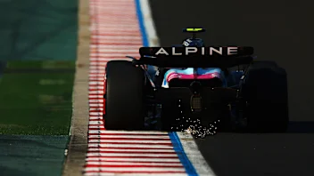 BUDAPEST, HUNGARY - JULY 19: Pierre Gasly of France driving the (10) Alpine F1 A524 Renault on