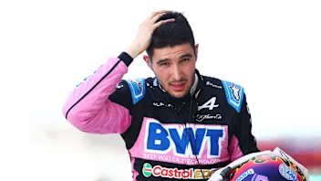 MIAMI, FLORIDA - MAY 03: 13th placed qualifier Esteban Ocon of France and Alpine F1 walks in the Pitlane during Sprint Qualifying ahead of the F1 Grand Prix of Miami at Miami International Autodrome on May 03, 2024 in Miami, Florida.