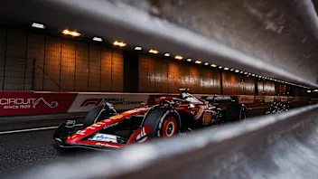 MONTE-CARLO, MONACO - MAY 24: Carlos Sainz of Spain driving (55) the Ferrari SF-24 on track during