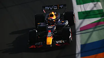 JEDDAH, SAUDI ARABIA - MARCH 07: Max Verstappen of the Netherlands driving the (1) Oracle Red Bull