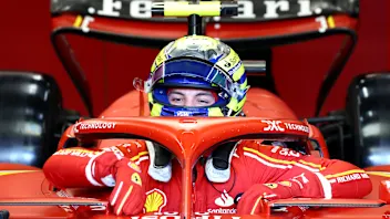 JEDDAH, SAUDI ARABIA - MARCH 08: Oliver Bearman of Great Britain and Ferrari prepares to drive in