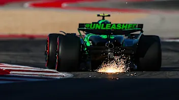 AUSTIN, TEXAS - OCTOBER 19: Zhou Guanyu of Stake F1 Kick Sauber and China  during qualifying ahead