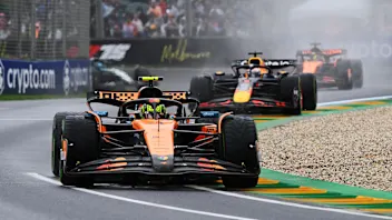 MELBOURNE, AUSTRALIA - MARCH 16: Lando Norris of Great Britain driving the (4) McLaren MCL39