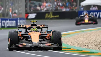 MELBOURNE, AUSTRALIA - MARCH 16: Lando Norris of Great Britain driving the (4) McLaren MCL39