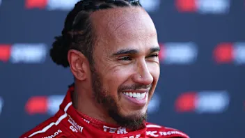 SHANGHAI, CHINA - MARCH 21: Sprint Pole qualifier Lewis Hamilton of Great Britain and Scuderia