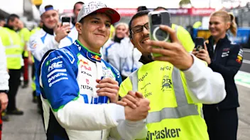 SUZUKA, JAPAN - APRIL 06: Eighth placed Isack Hadjar of France and Visa Cash App Racing Bulls