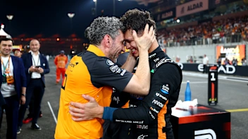 ABU DHABI, UNITED ARAB EMIRATES - DECEMBER 07: 2025 F1 World Drivers Champion and Third placed