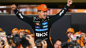 ABU DHABI, UNITED ARAB EMIRATES - DECEMBER 07: 2025 F1 World Drivers Champion Lando Norris of Great