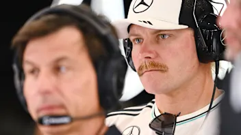 SPIELBERG, AUSTRIA - JUNE 27: Valtteri Bottas of Finland and Mercedes AMG Petronas F1 Team looks on