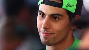 SPIELBERG, AUSTRIA - JUNE 28: Eighth placed qualifier Gabriel Bortoleto of Brazil and Stake F1 Team