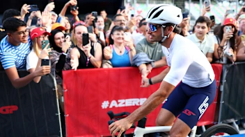 BAKU, AZERBAIJAN - SEPTEMBER 18: Carlos Sainz of Spain and Williams meets some fans whilst on a