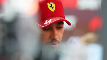 SPA, BELGIUM - JULY 26: Fifteenth placed Lewis Hamilton of Great Britain and Scuderia Ferrari is