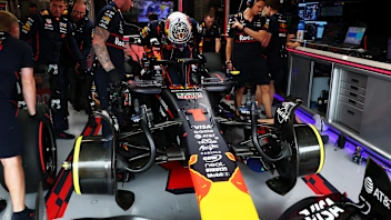 SAO PAULO, BRAZIL - NOVEMBER 08: Max Verstappen of the Netherlands and Oracle Red Bull Racing