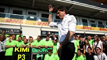 MONTREAL, QUEBEC - JUNE 15: Toto Wolff, Executive Director of Mercedes AMG Petronas F1 Team