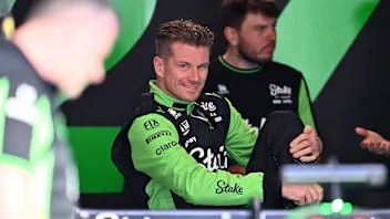 MONTREAL, QUEBEC - JUNE 12: Nico Hulkenberg of Germany and Stake F1 Team Kick Sauber looks on in