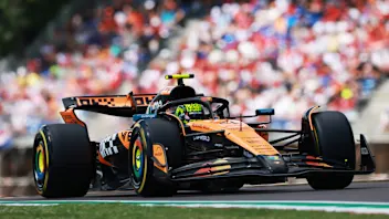 IMOLA, ITALY - MAY 17: Lando Norris of Great Britain driving the (4) McLaren MCL39 Mercedes on
