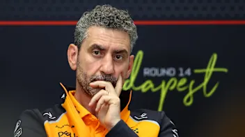 BUDAPEST, HUNGARY - AUGUST 01: Andrea Stella, Team Principal of McLaren in the Team Principals