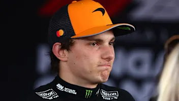 BUDAPEST, HUNGARY - AUGUST 02: Second placed qualifier Oscar Piastri of Australia and McLaren is