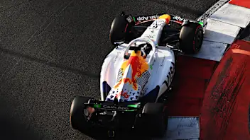 MEXICO CITY, MEXICO - OCTOBER 24: Isack Hadjar of France driving the (6) Visa Cash App Racing Bulls