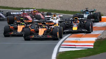 ZANDVOORT, NETHERLANDS - AUGUST 31: Oscar Piastri of Australia driving the (81) McLaren MCL39